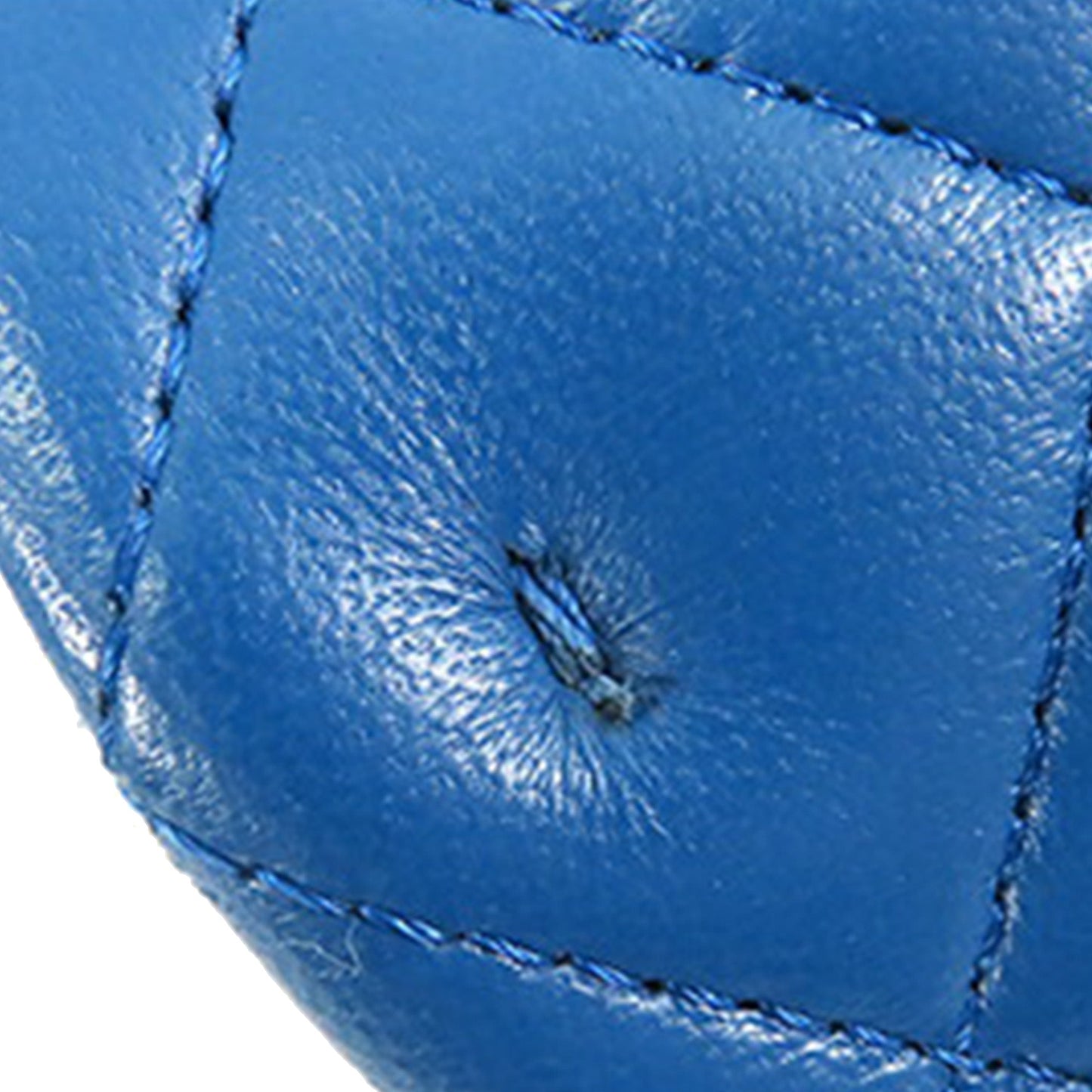 CHANEL Classic Double Flap Medium Lambskin Blue Rainbow Hardware - Etoilux