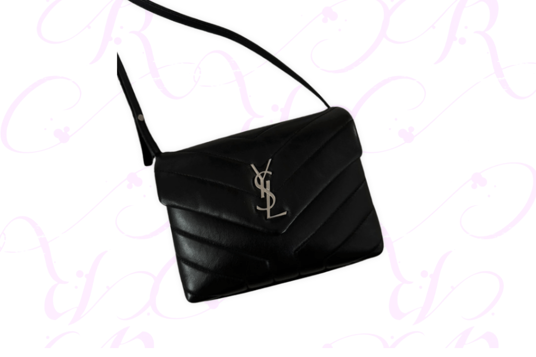 Saint Laurent Loulou Toy – Pelle Trapuntata Nera V099904025 - Etoilux