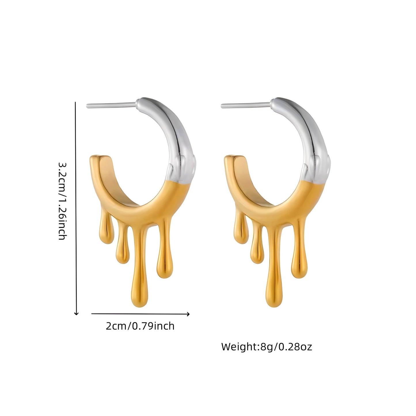 BEHI MELITA EARRINGS - Etoilux