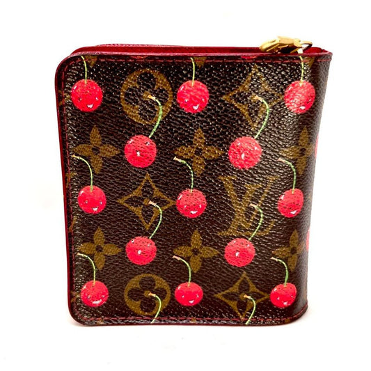 Louis Vuitton Monogram Cherry Compact Wallet – Edizione Limitata Takashi Murakami - Etoilux
