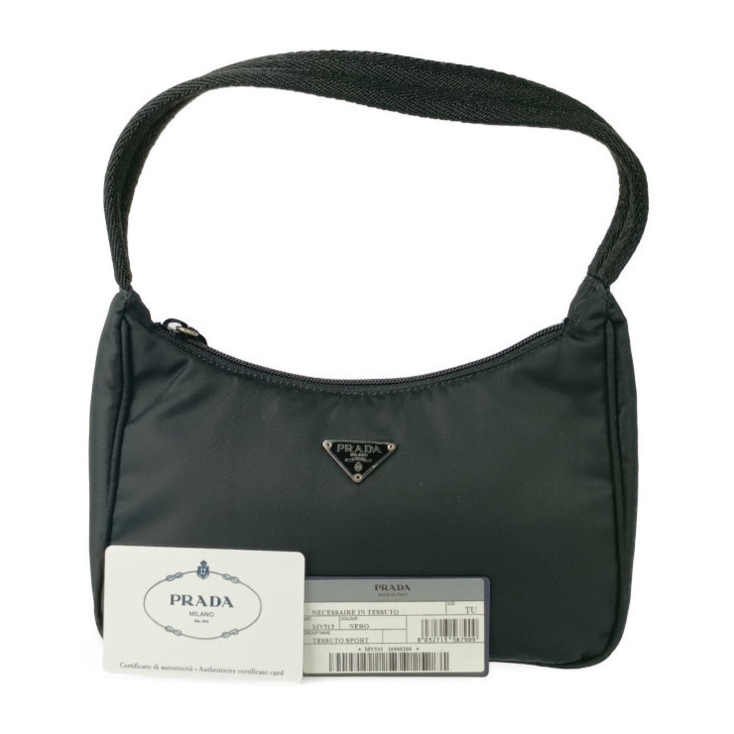 Prada – Borsa a spalla Re - Edition in nylon nero - Etoilux