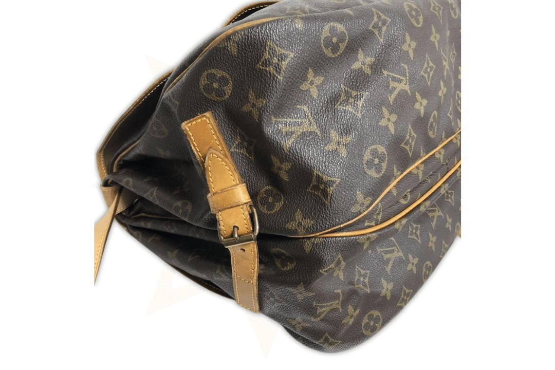 Louis Vuitton Saumur 35 in tela Monogram Canvas - Etoilux