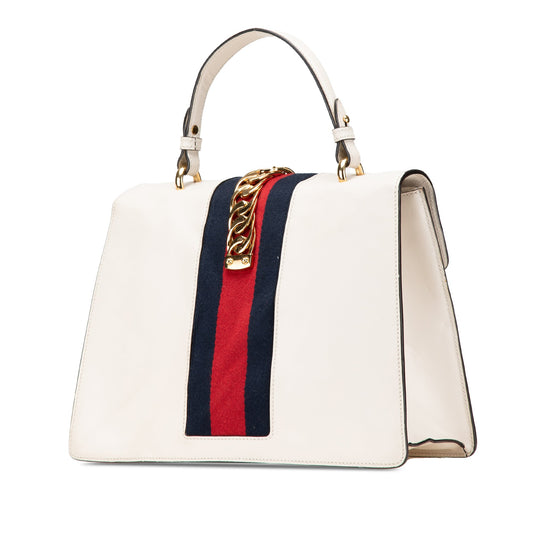 Gucci Borsa a mano media Sylvie in pelle - Etoilux