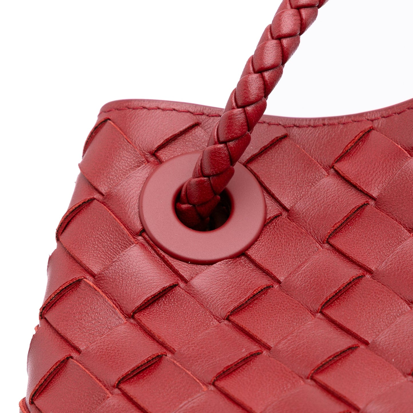 Bottega Veneta Borsa con manico superiore East West Andiamo in pelle di agnello intrecciata - Etoilux