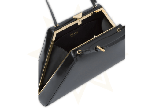 Prada Supernova Frame Bag in Vernice Nera – Nuova da Boutique - Etoilux