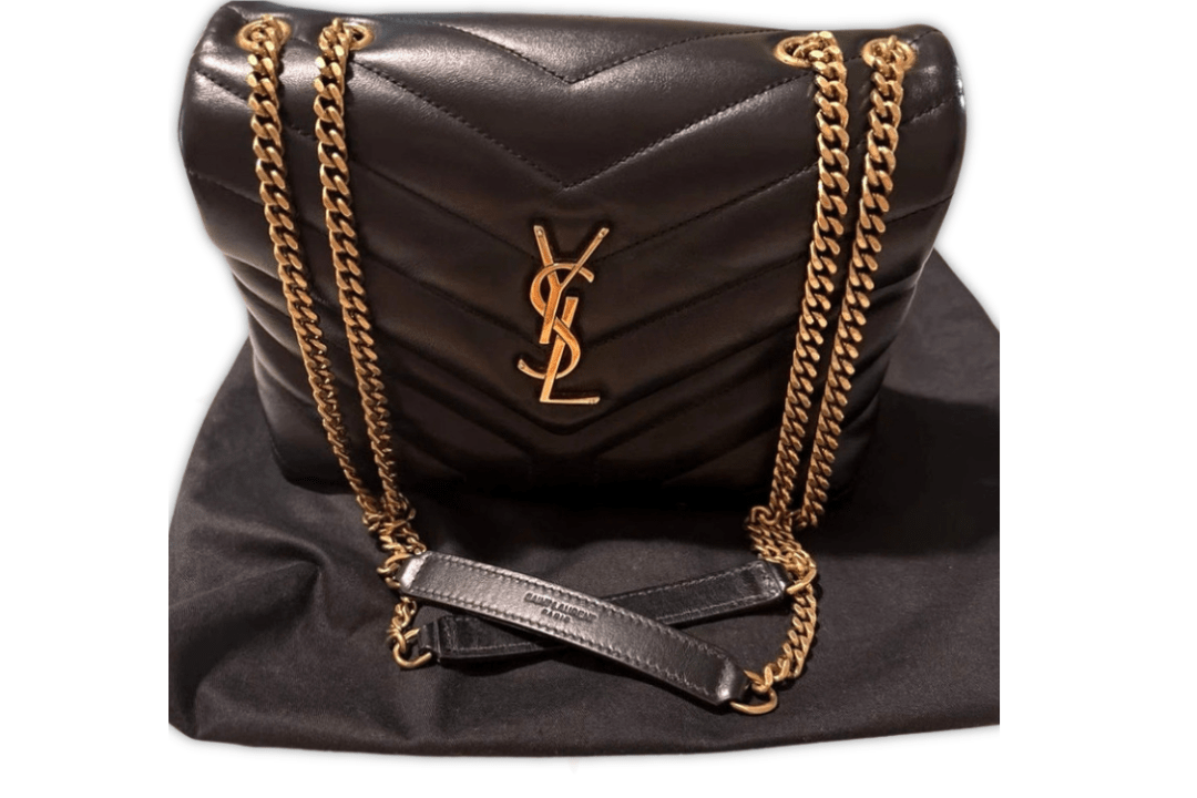 Saint Laurent LouLou Small – Pelle Nera & Finiture Dorate - Etoilux