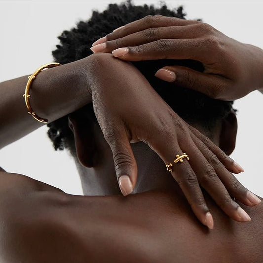 BEHI FLORELLE BRACELET & RING SET - Etoilux