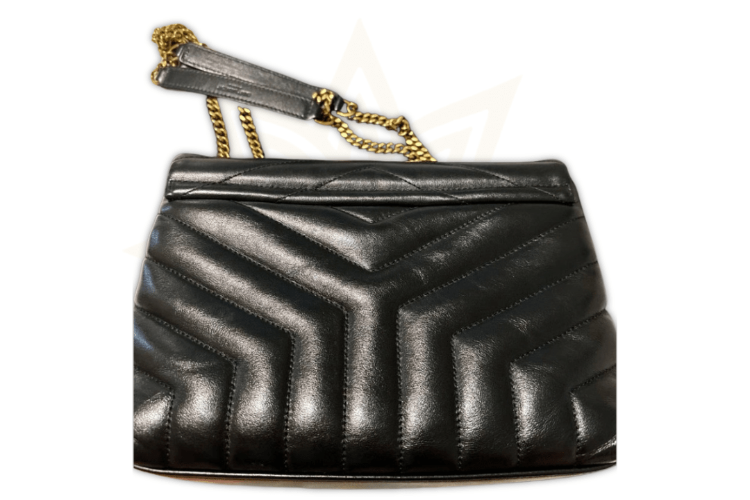 Saint Laurent LouLou Small – Pelle Nera & Finiture Dorate - Etoilux