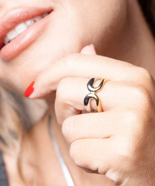 Anello Bicolor Duo - Etoilux