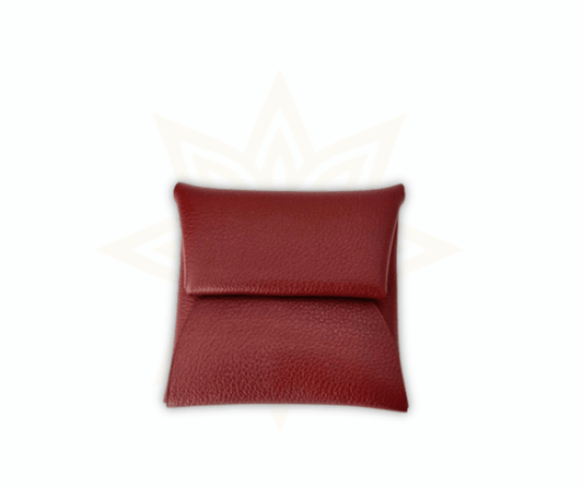 Hermès Porte - Monnaie Bastia – Veau Evercolor Rouge H - Etoilux