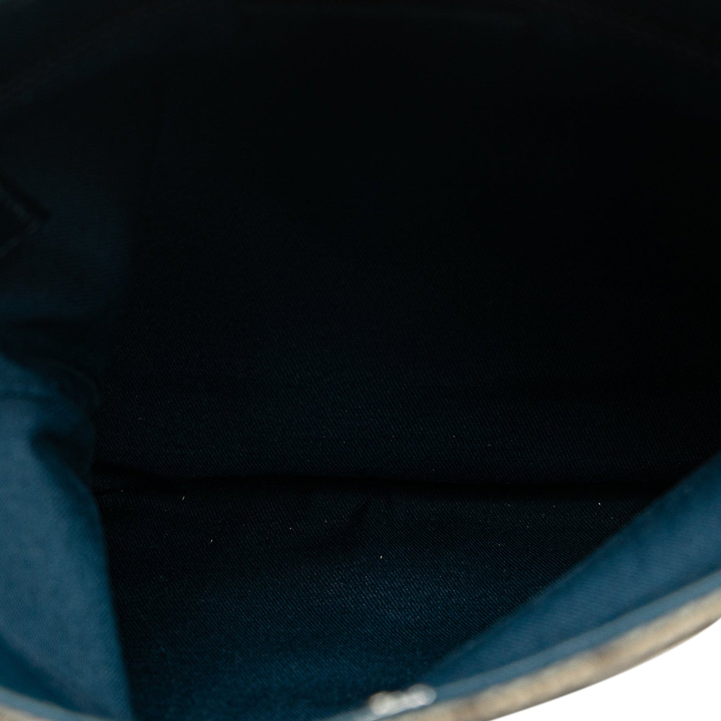 Gucci Mini Tote GG Canvas con Finiture in Pelle Blu Petrolio - Etoilux