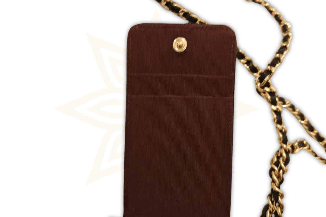 Chanel Mini Pouch in pelle Caviar nera - Etoilux