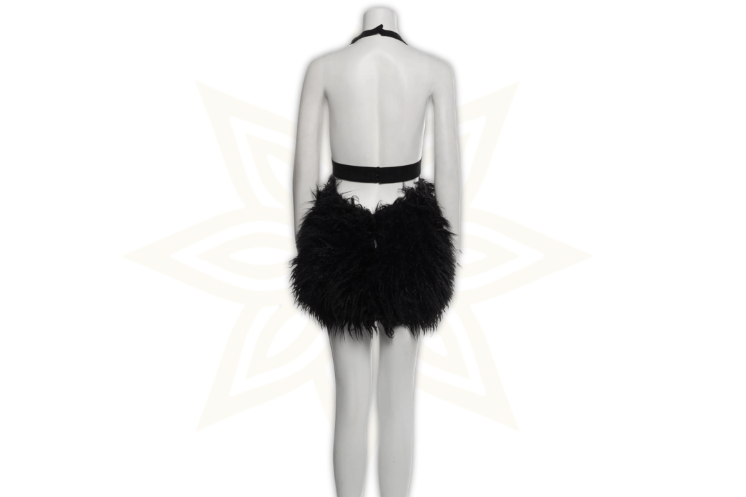 Saint Laurent Mini abito in lana Taglia: S - Etoilux