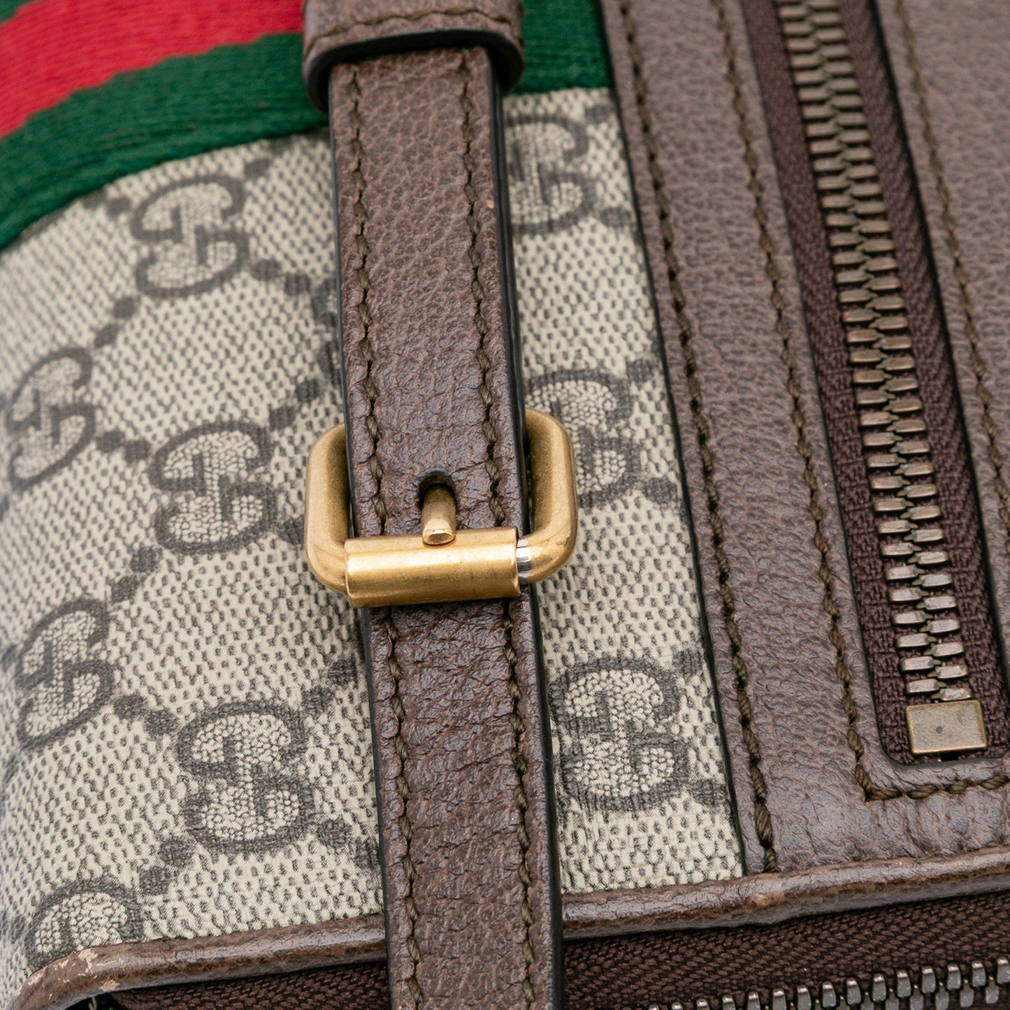Gucci GG Supreme Ophidia Wallet - on - Strap – Marrone – 2016/2024 - Etoilux