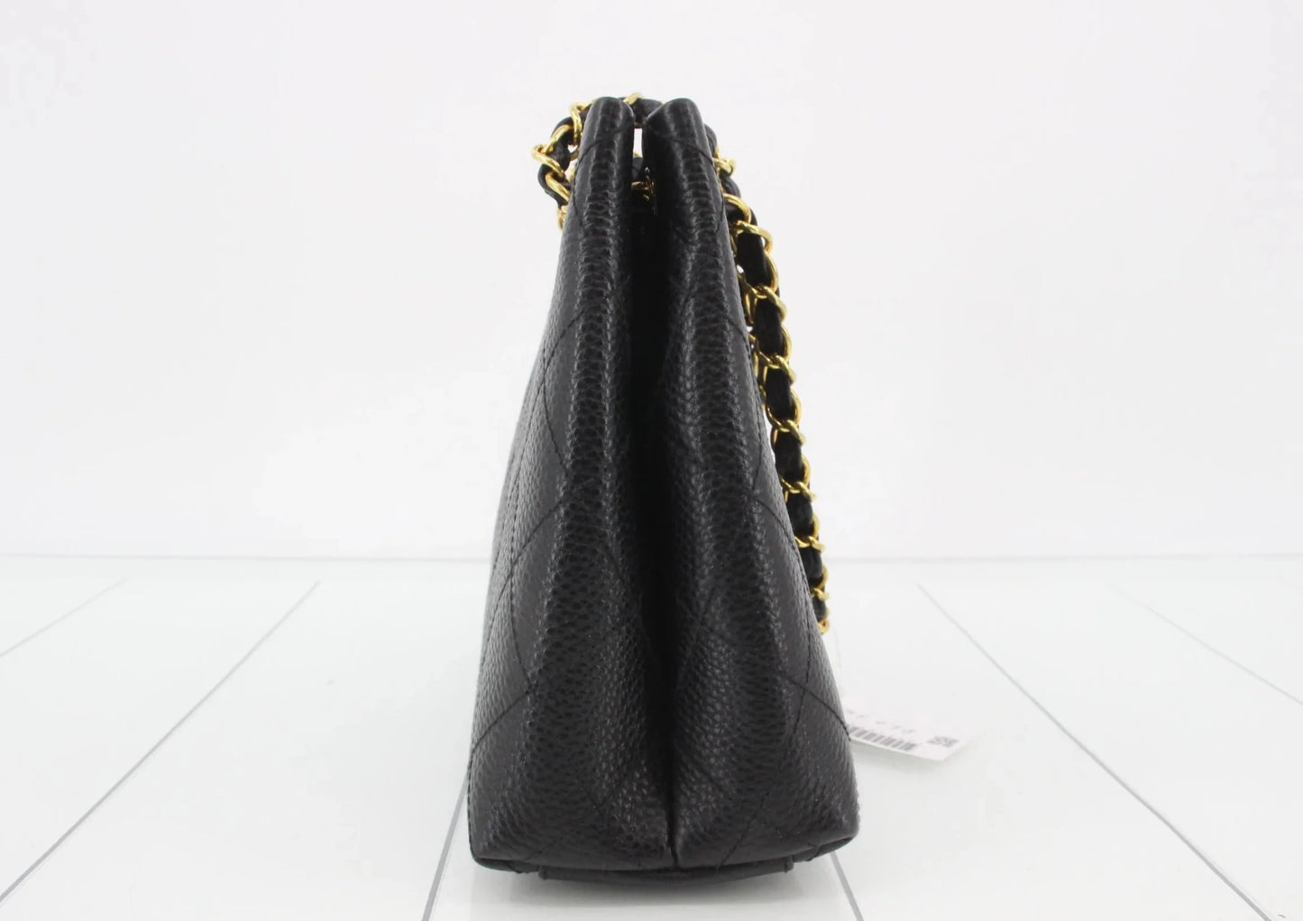 Chanel Shopping Tote – Pelle Caviar Trapuntata Nera · 24 cm - Etoilux