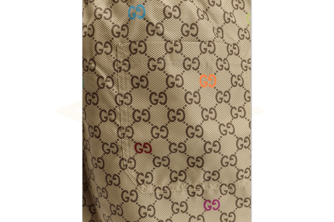 Gucci – Costume da bagno in nylon con stampa GG Multicolor - Etoilux