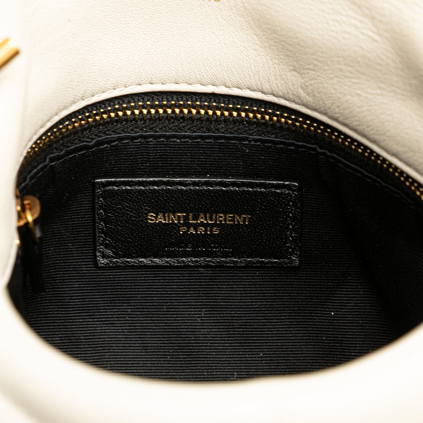 Saint Laurent Tracolla Loulou Puffer in pelle di agnello giocattolo - Etoilux