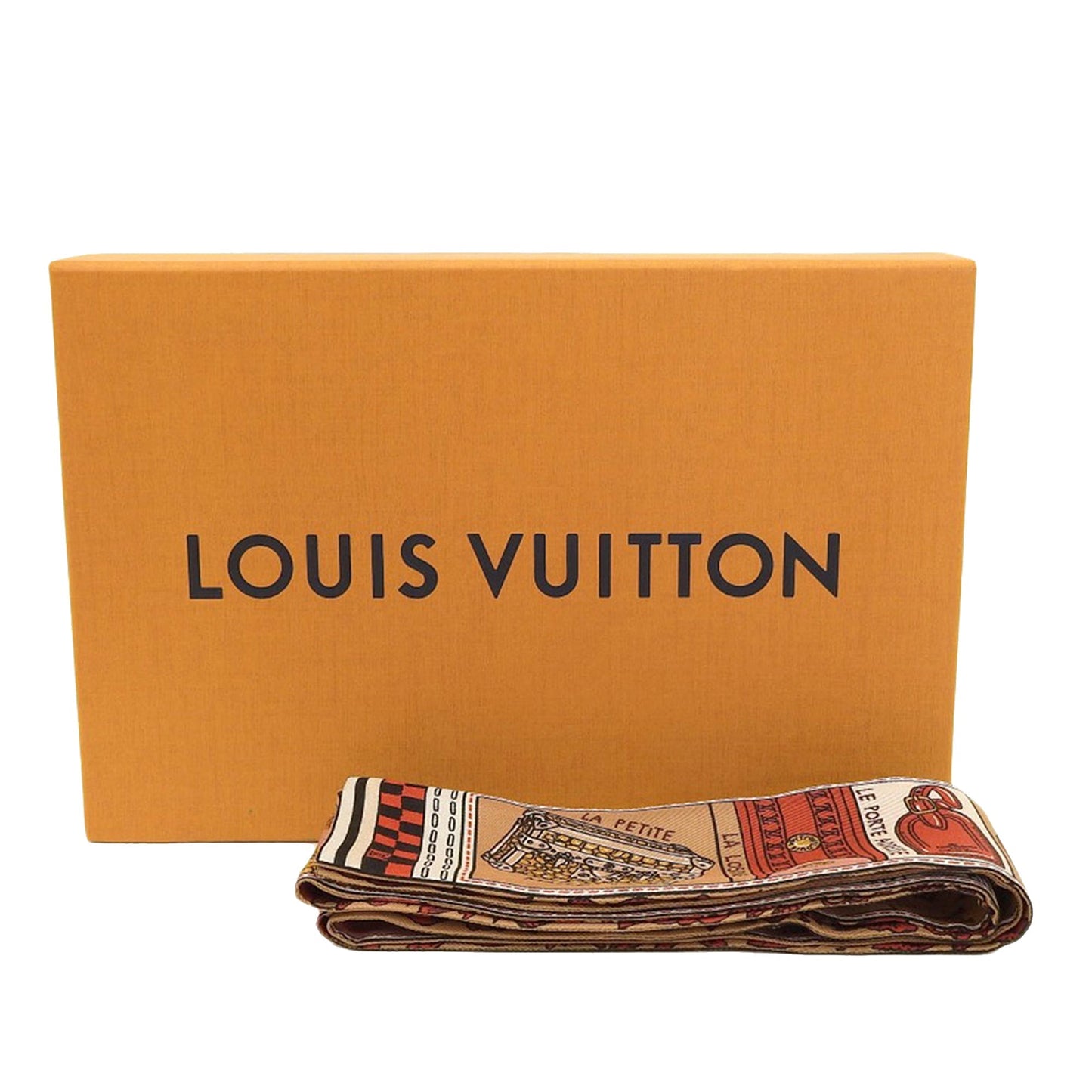 Louis Vuitton Bandeau "Jeu De Louis BB" – Seta 100% | Con Scatola Originale - Etoilux