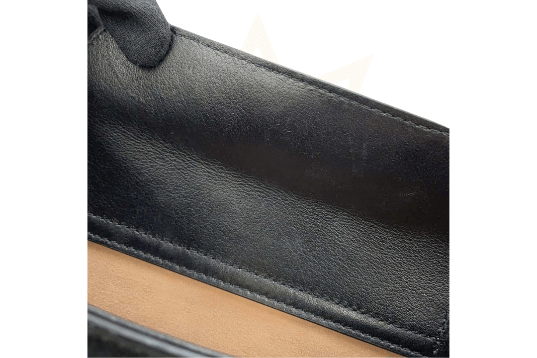 Gucci Diana Medium Tote Bag in pelle nera con manico in bamboo - Etoilux