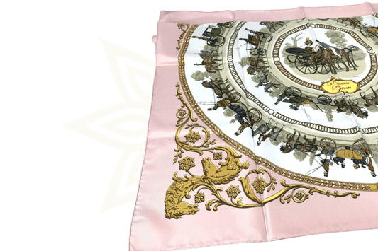 Hermès “La Promenade de Longchamps” Silk Scarf - Etoilux