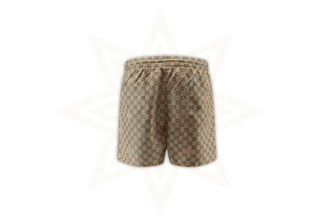 Gucci – Costume da bagno in nylon con stampa GG Multicolor - Etoilux