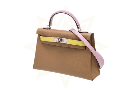 Hermès Epsom Tricolor Mini Kelly Sellier II 20 - Etoilux