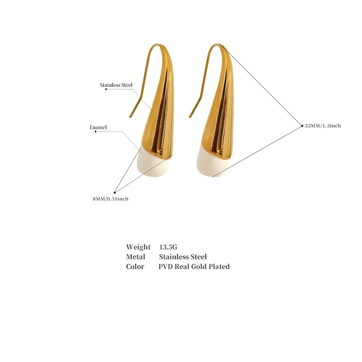 BEHI MALIN EARRINGS - Etoilux