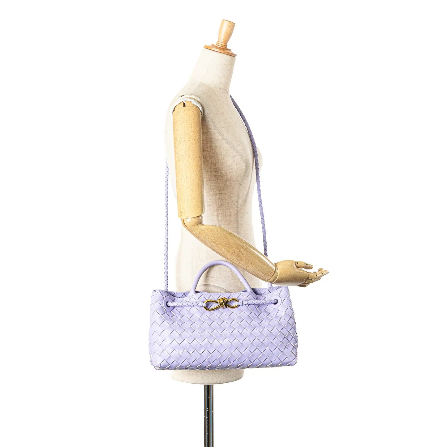 Bottega Veneta Borsa East West Andiamo con manico superiore in pelle di agnello Intrecciato - Etoilux