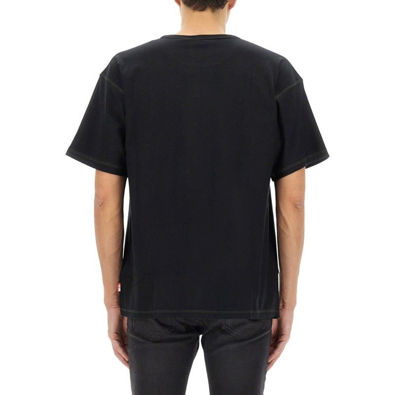 Diesel - T - SHIRT CON MAXI OVALE D - Etoilux