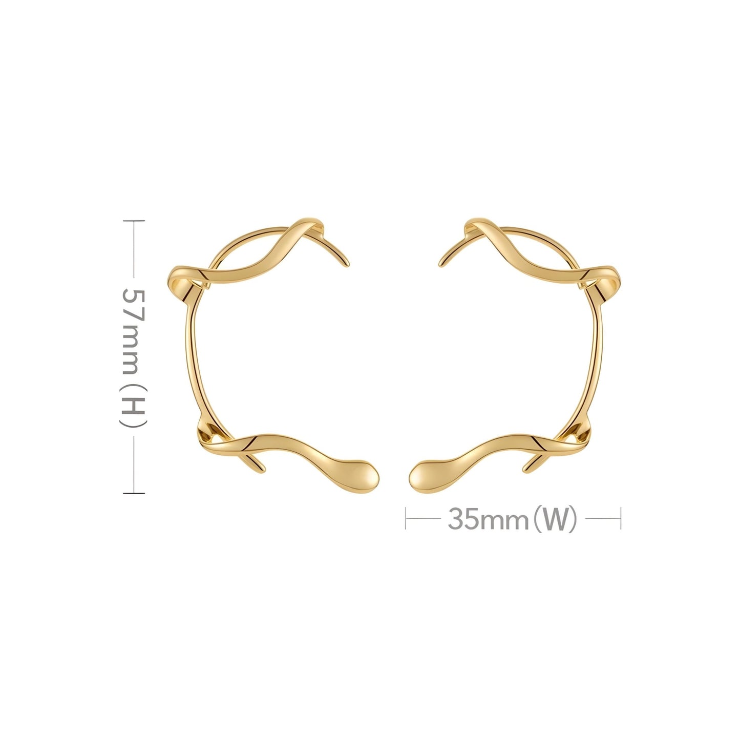BEHI AFRODITE EARCUFFS - Etoilux