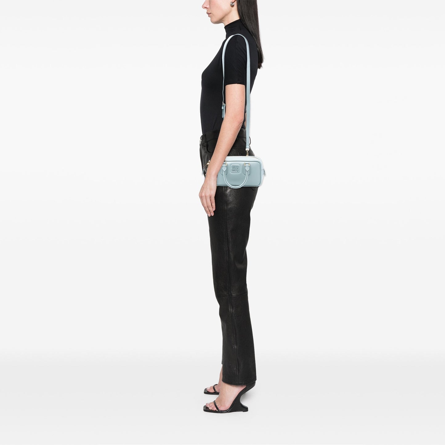 Miu Miu Arcadie in Pelle Celeste – Size 22 - Etoilux