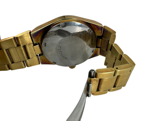 OMEGA Genève Automatic – Orologio Vintage in Acciaio e Placcatura Oro - Etoilux