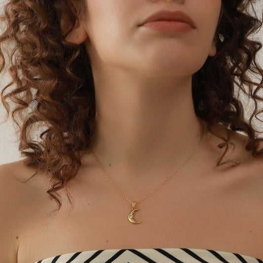 BEHI MOON NECKLACE - Etoilux