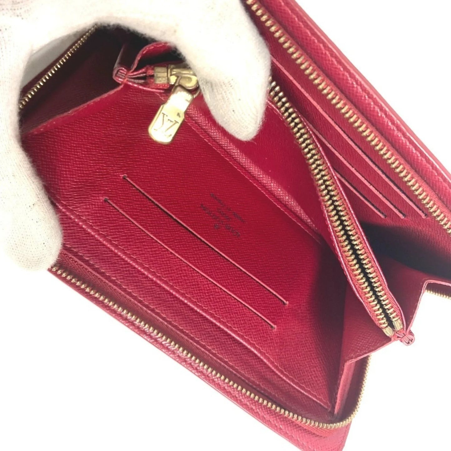LOUIS VUITTON M95006 Monogram Cherry Takashi Murakami Porte Monnaie Zip Portafoglio lungo con cerniera rotonda in tela da donna Marrone - Etoilux