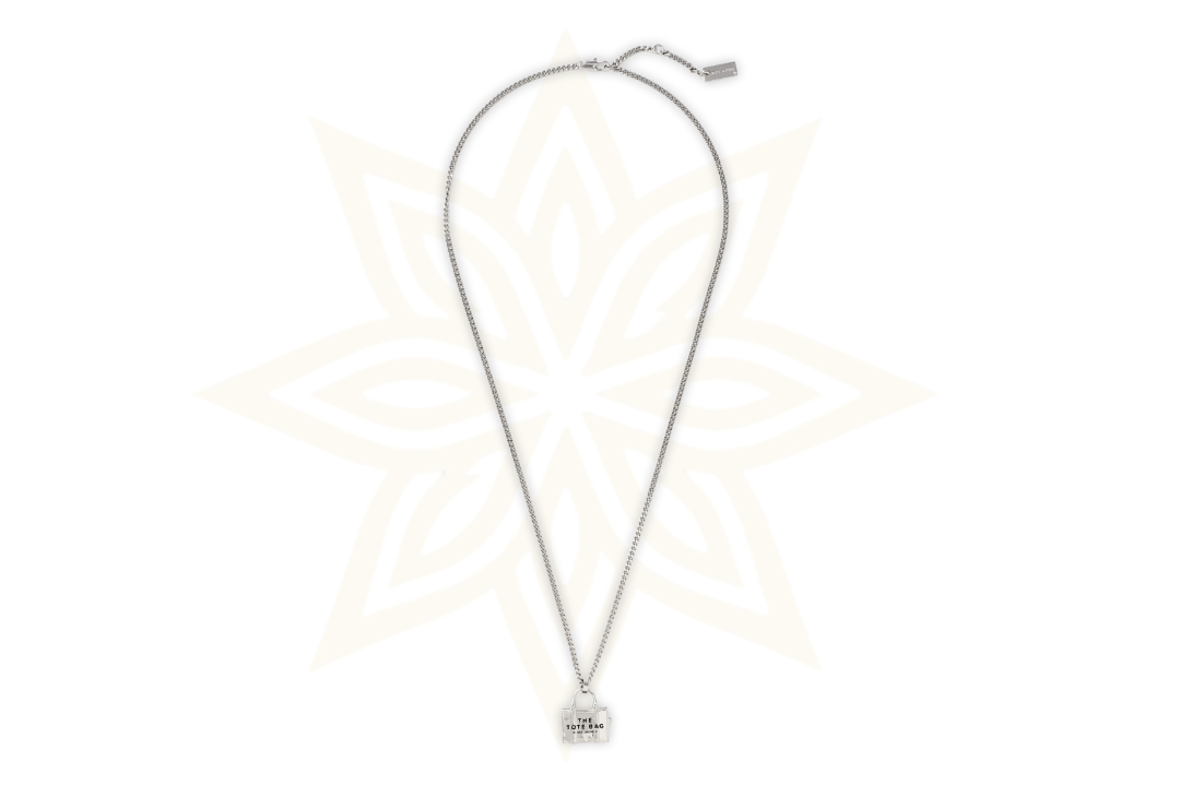 Collana Marc Jacobs "The Tote Bag" in Metallo Lucido - Etoilux