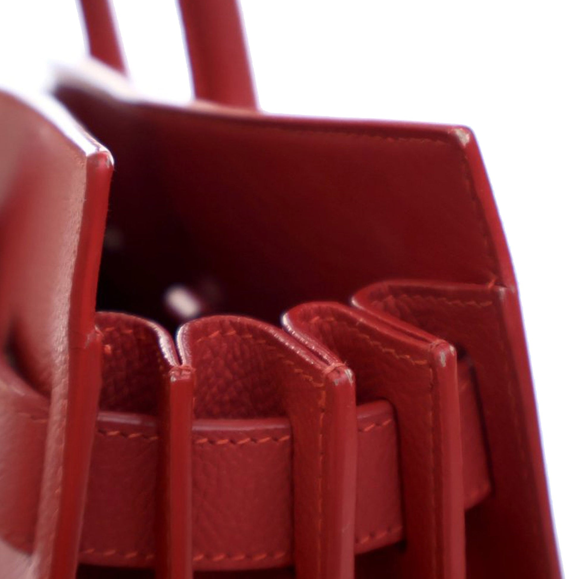 Saint Laurent Borsa a mano Sac de Jour in pelle di vitello grana piccola - Etoilux