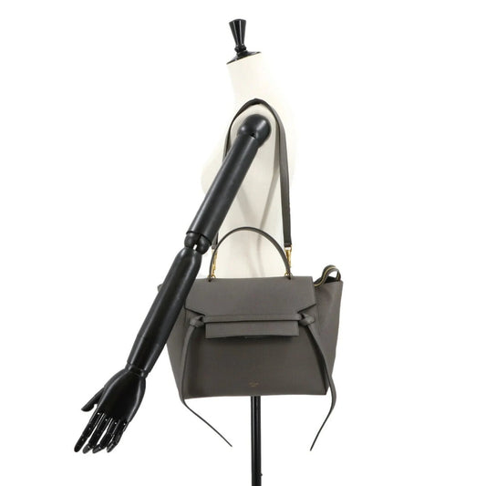 Céline Belt Bag Mini – Pelle Grigia - Etoilux