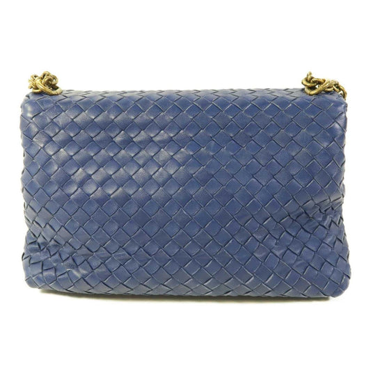 Bottega Veneta Olimpia – Intrecciato blu - Etoilux