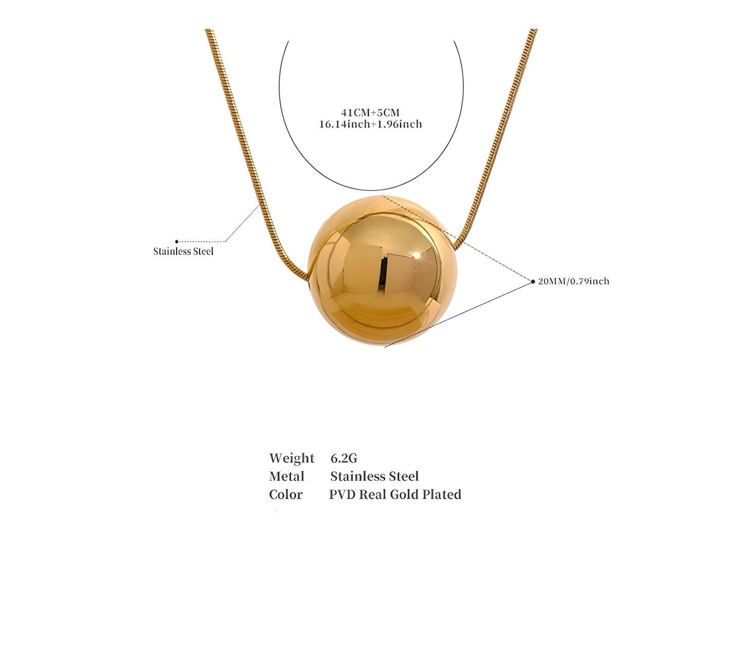 BEHI CHIC NECKLACE - Etoilux