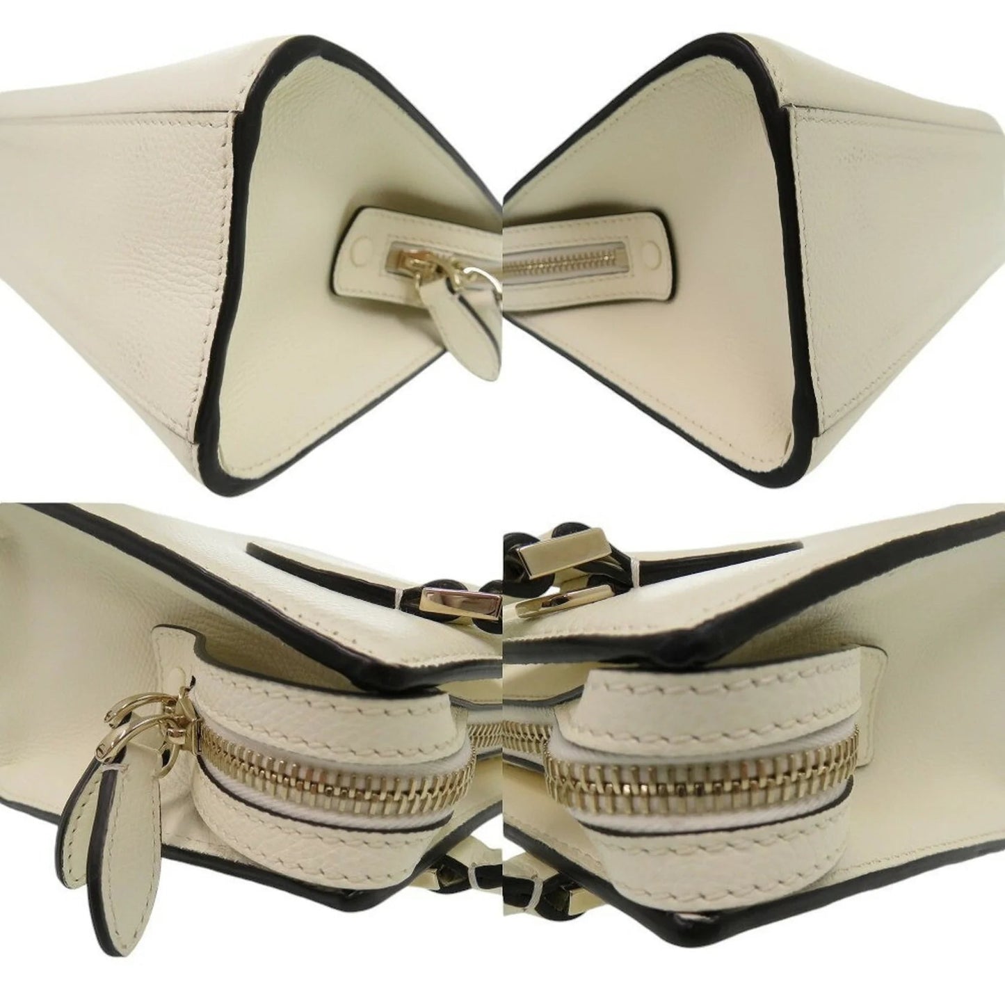 Borsa a mano Valentino Garavani V - Sling in pelle avorio 0250Valentino - Etoilux