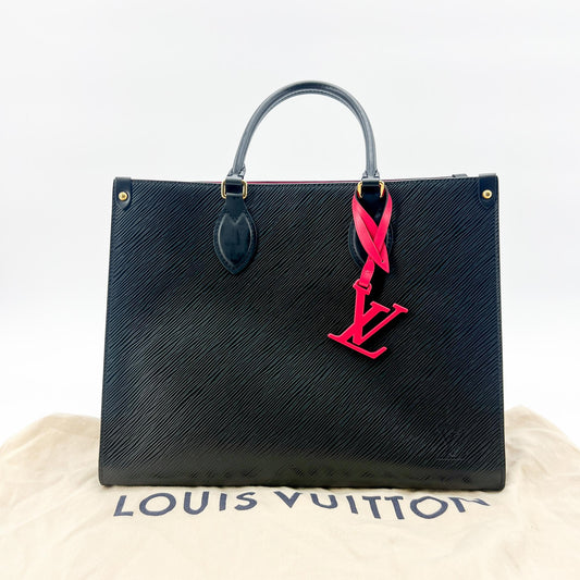 Louis Vuitton OnTheGo MM Pelle Epi Nera – 35 cm - Etoilux