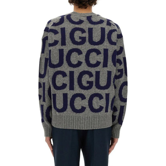 Gucci CARDIGAN CON INTARSIO GUCCI - Etoilux