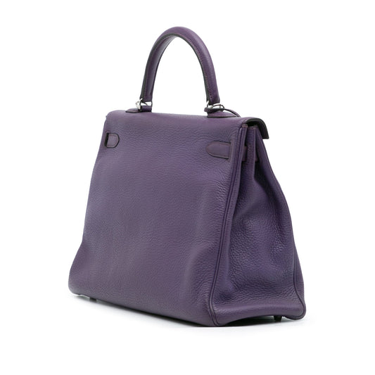 Hermès Kelly II 35 – Ultraviolet Togo (2012) - Etoilux