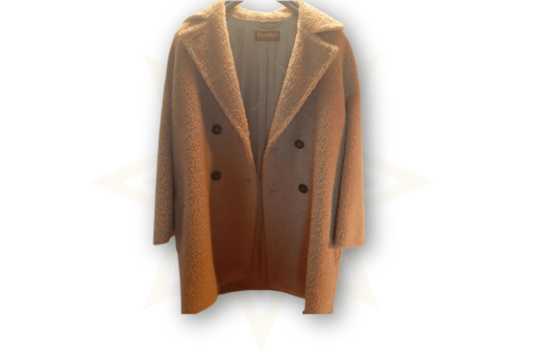 Cappotto Teddy Max Mara Studio in Alpaca e Lana Vergine - Taglia 36 - Etoilux