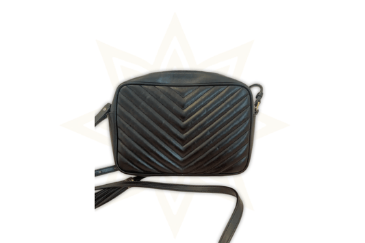 Saint Laurent Lou Camera Bag in pelle nera - Etoilux