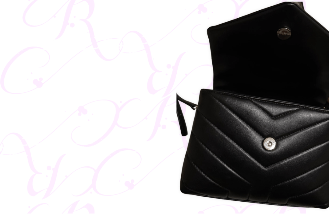 Saint Laurent Loulou Toy – Pelle Trapuntata Nera V099904025 - Etoilux