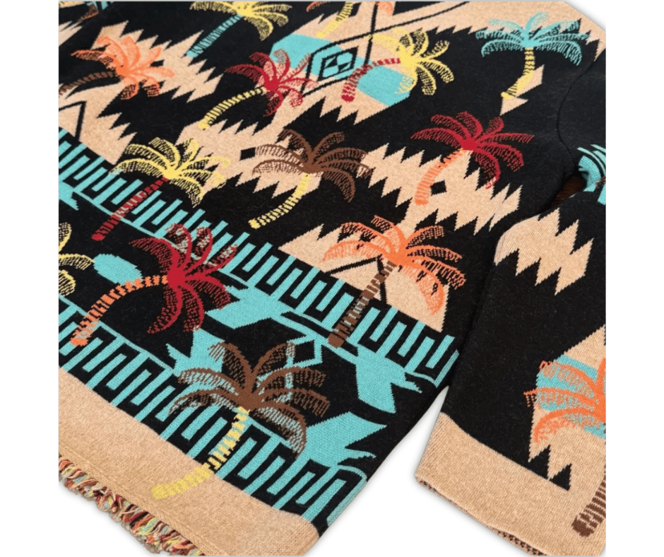 Alanui Iconic Jacquard Cardigan – Edizione Palm Pattern - Etoilux