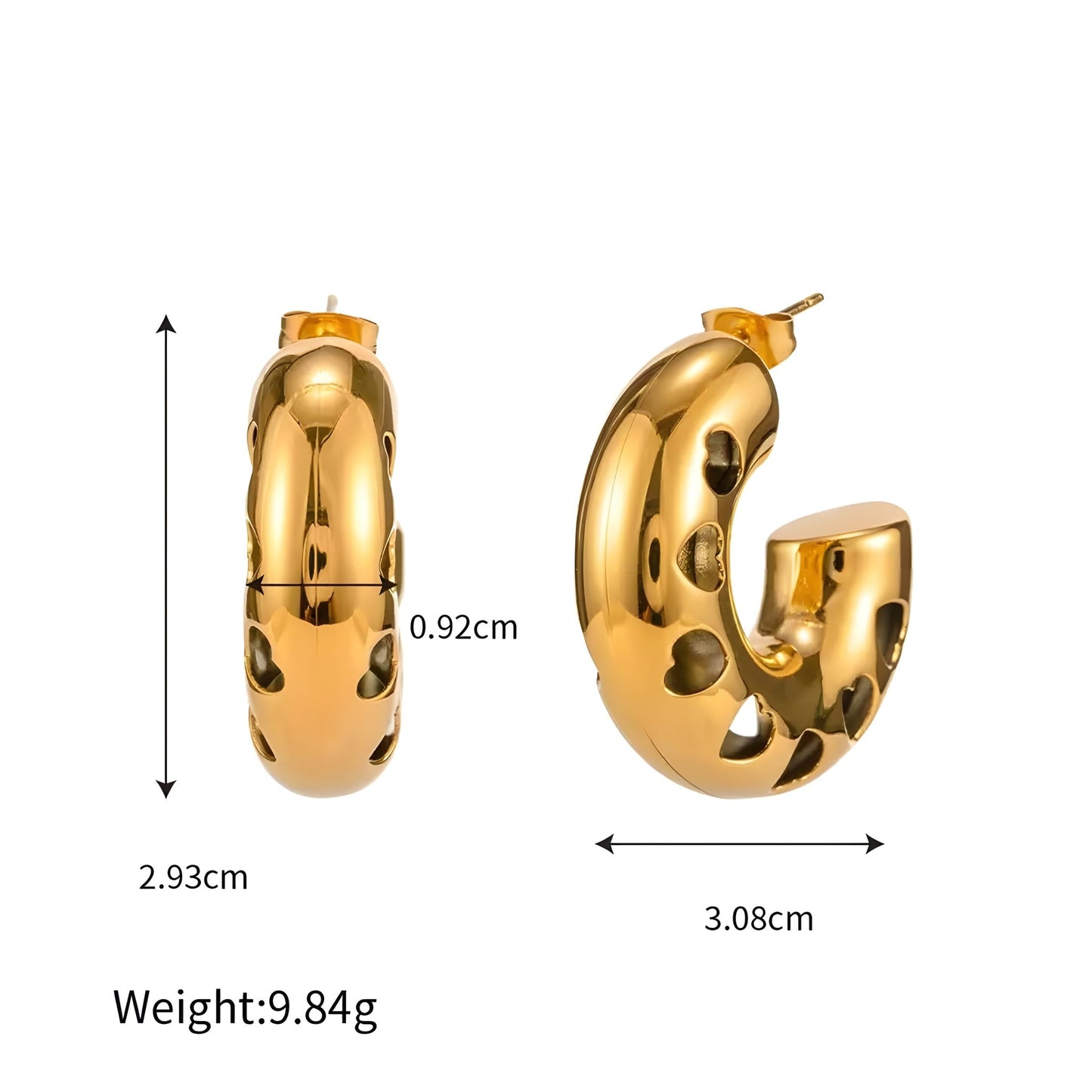 BEHI VINA EARRINGS - Etoilux