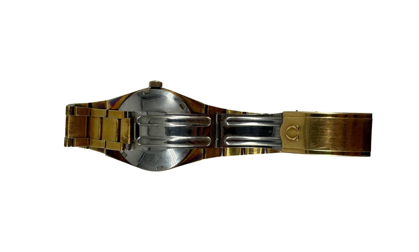 OMEGA Genève Automatic – Orologio Vintage in Acciaio e Placcatura Oro - Etoilux