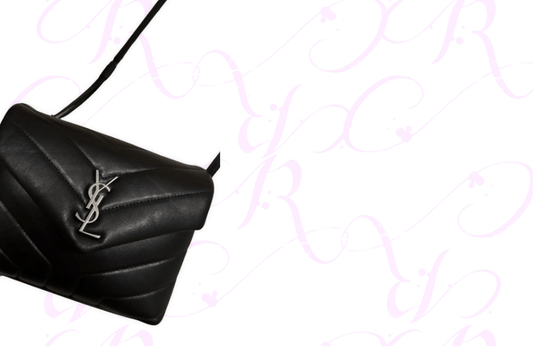 Saint Laurent Loulou Toy – Pelle Trapuntata Nera V099904025 - Etoilux